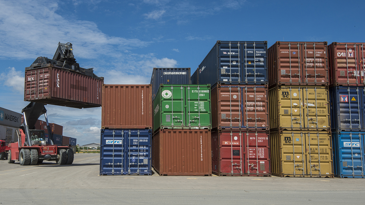 សេវាកម្មទីលានស្តុកទុកសំបកកុងតឺន័រ (ICD)